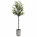 Safavieh Faux Olive Potted Tree White & Grey FXP1007A